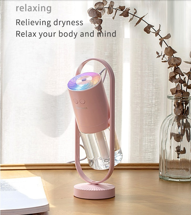 Magic Shadow USB With Projection Night Lights Ultrasonic Car Mist Maker Mini Office Air Purifier